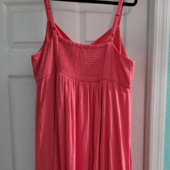 Torrid button front midi dress - Picture 2 of 4